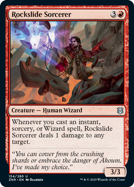 Rockslide Sorcerer - Zendikar Rising Spoiler