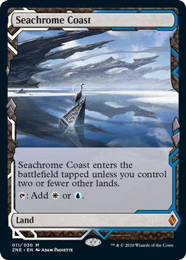 Seachrome Coast Variant - Zendikar Rising Spoiler