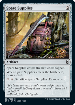 Spare Supplies - Zendikar Rising Spoiler