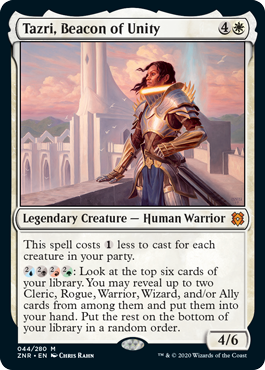 Tazri, Beacon of Unity - Zendikar Rising Spoiler