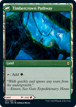 Timbercrown Pathway - Zendikar Rising Spoiler