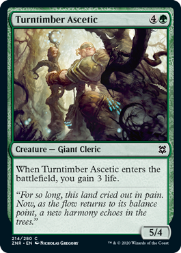 Turntimber Ascetic - Zendikar Rising Spoiler