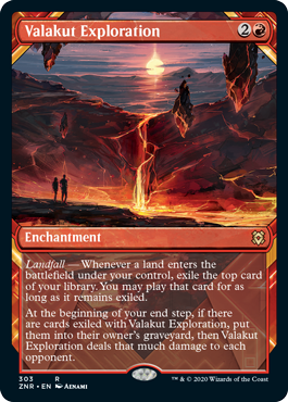 Valakut Exploration Variant - Zendikar Rising Spoiler