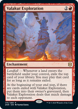 Valakut Exploration - Zendikar Rising Spoiler