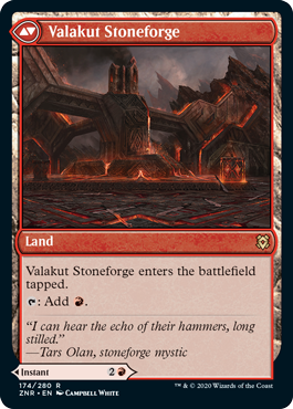 Valakut Stoneforge - Zendikar Rising Spoiler