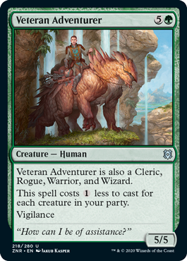 Veteran Adventurer - Zendikar Rising Spoiler