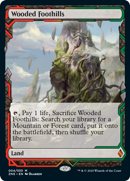 Wooded Foothills - Zendikar Rising Expeditions