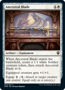 Ancestral Blade - Commander Legends Spoiler