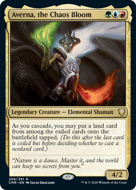 Averna, the Chaos Bloom - Commander Legends Spoiler