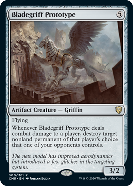 Bladegriff Prototype - Commander Legends Spoiler