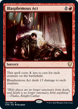 Blasphemous Act - Commander Legends Spoiler