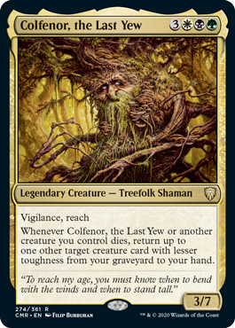 Colfenor, the Last Yew - Commander Legends Spoiler