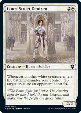 Court Street Denizen - Commander Legends Spoiler