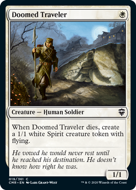 Doomed Traveler - Commander Legends Spoiler