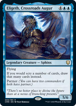 Eligeth, Crossroads Augur - Commander Legends Spoiler