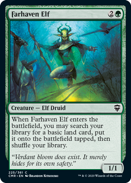 Farhaven Elf - Commander Legends Spoiler