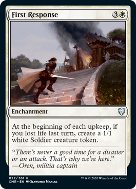 First Response - Commander Legends Spoiler