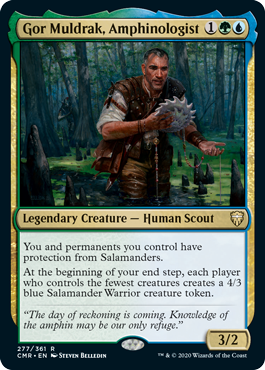 Gor Muldrak, Amphinologist - Commander Legends Spoiler