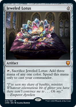 Jeweled Lotus - Commander Legends Spoiler