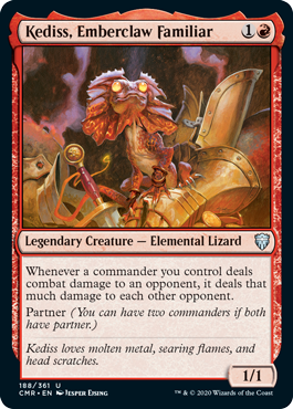 Kediss, Emberclaw Familiar - Commander Legends Spoiler