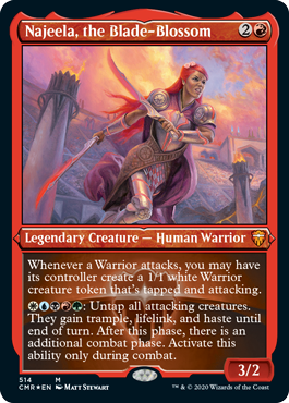 Najeela, the Blade-Blossom - Commander Legends Spoiler