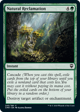 Natural Reclamation - Commander Legends Spoiler