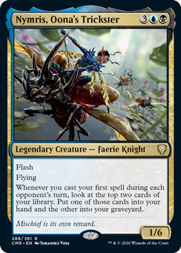 Nymris, Oona's Trickster - Commander Legends Spoiler