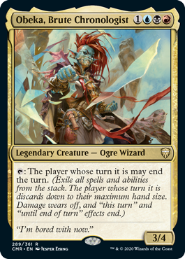 Obeka, Brute Chronologist - Commander Legends Spoiler