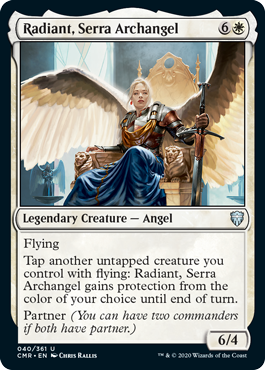 Radiant, Serra Archangel - Commander Legends Spoiler
