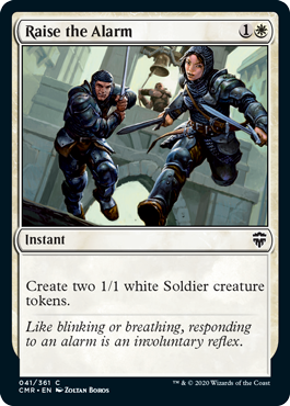 Raise the Alarm - Commander Legends Spoiler