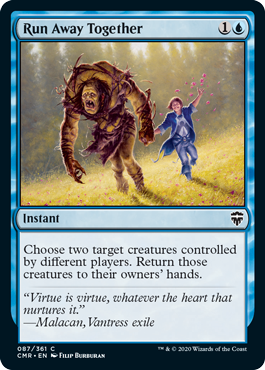 Run Away Together - Commander Legends Spoiler