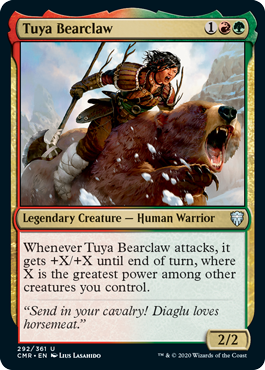 Tuya Bearclaw - Commander Legends Spoiler