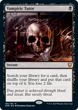 Vampiric Tutor - Commander Legends Spoiler