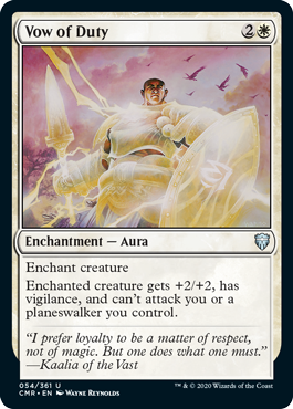 Vow of Duty - Commander Legends Spoiler