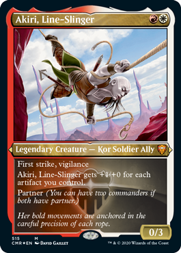Akiri, Line-Slinger - Commander Legends Spoiler