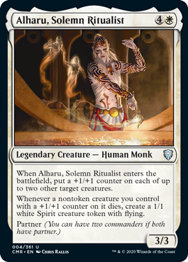 Alharu, Solemn Ritualist - Commander Legends Spoiler