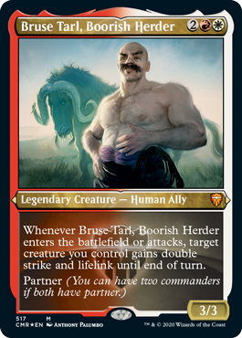 Bruse Tarl, Boorish Herder - Commander Legends Spoiler