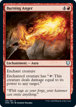 Burning Anger - Commander Legends Spoiler