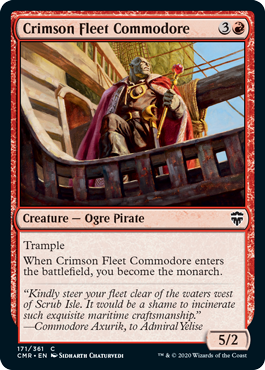 Crimson Fleet Commodore - Commander Legends Spoiler