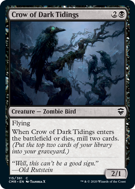 Crow of Dark Tidings - Commander Legends Spoiler