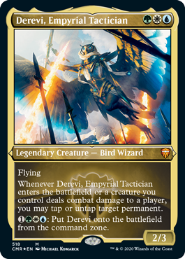 Derevi, Empyrial Tactician - Commander Legends Spoiler