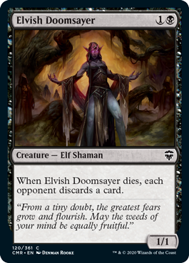 Elvish Doomsayer - Commander Legends Spoiler