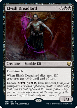 Elvish Dreadlord - Commander Legends Spoiler