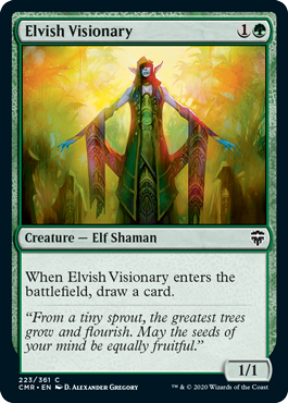 Elvish Visionary - Commander Legends Spoiler