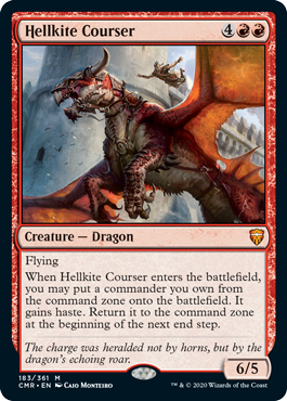 Hellkite Courser - Commander Legends Spoiler