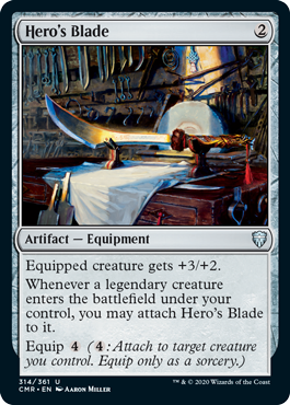 Hero's Blade - Commander Legends Spoiler