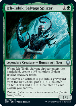 Ich-Tekik, Salvage Splicer - Commander Legends Spoiler