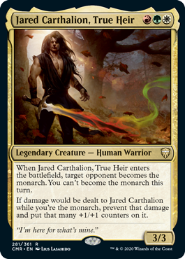 Jared Carthalion, True Heir - Commander Legends Spoiler