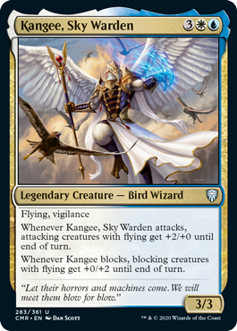 Kangee, Sky Warden - Commander Legends Spoiler