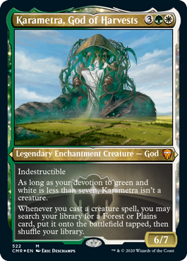 Karametra, God of Harvests - Commander Legends Spoiler